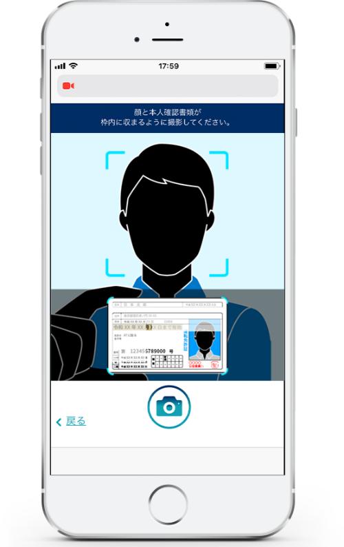 Deep Perceptの操作画面・イメージ