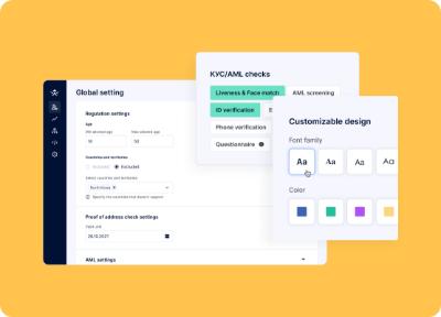 Sumsubの操作画面・イメージ
